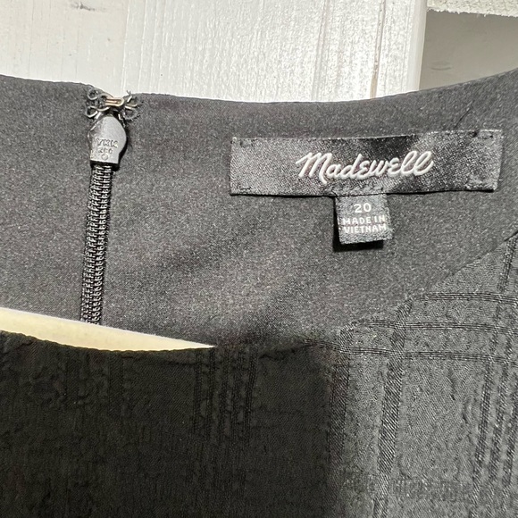 Madewell Puff-Sleeve Ruffle-Hem Mini Dress - Picture 9 of 9